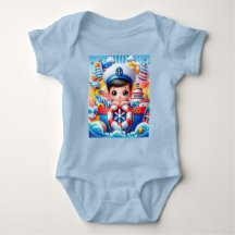 Baby Boy Nautical Adventure Baby Dusche