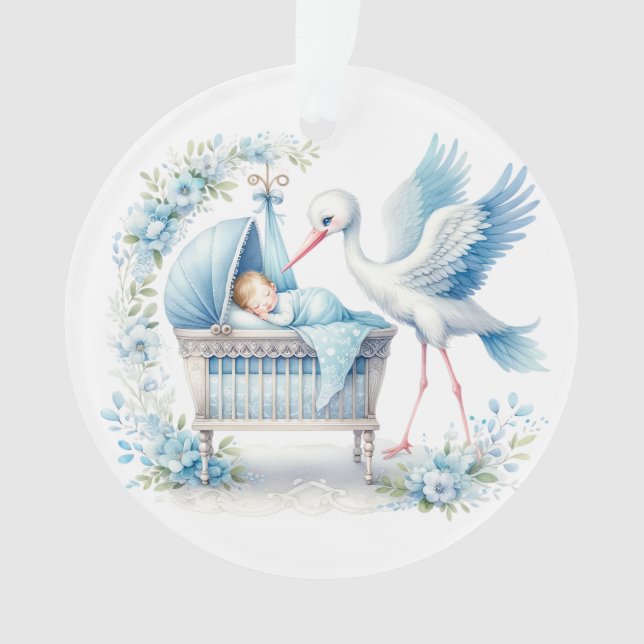 Baby Boy Ornament (Vorderseite)