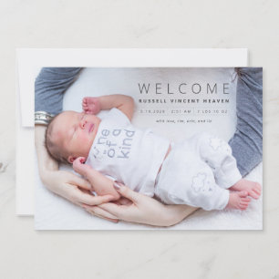 Baby Boy Russell Faire-part de naissance