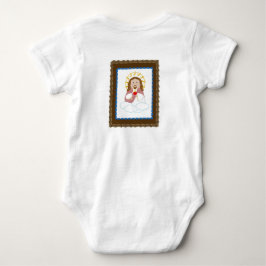 Baby Boy Scapular Strampler