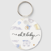 Baby Boy Schlüsselanhänger | Geschenk zur Babypart