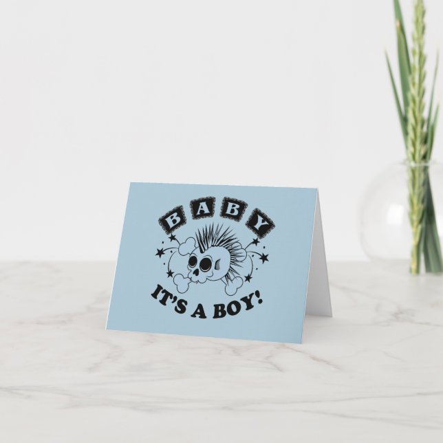 Baby Boy Shower Invite Einladung (Vorderseite)