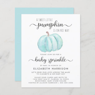 Baby Boy Sprinkle by Mail Blue Pumpkin