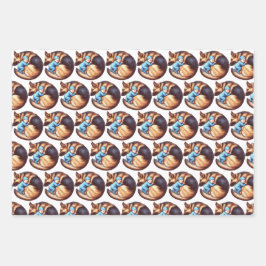 Baby Boy und German Shepherd Geschenkpapier Set