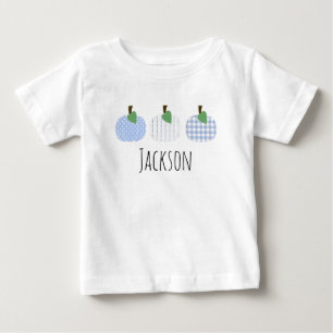 Baby Boys Hellblaues Kürbis-Trio-T-Shirt T-shirt