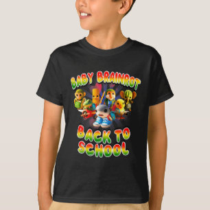 Baby Brainrot Italien Zurück zur Schule für Grafik T-Shirt