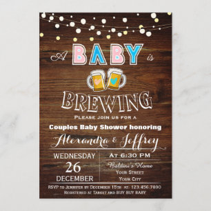 Baby braut Babyparty-Einladung Einladung