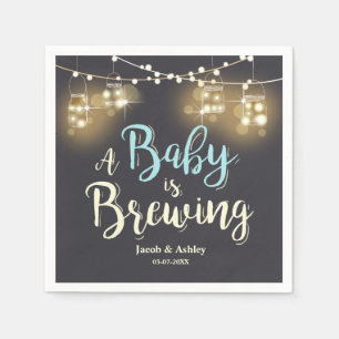 Baby braut Babypartypaare Servietten-Jungen Serviette