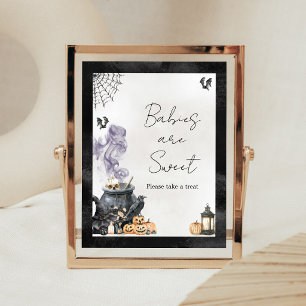 Baby braut Hexen-Babys sind süß Schild
