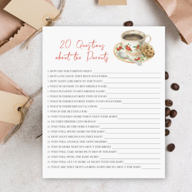 Baby braut Kaffee - 20 Fragen über Eltern (Von Creator hochgeladen)