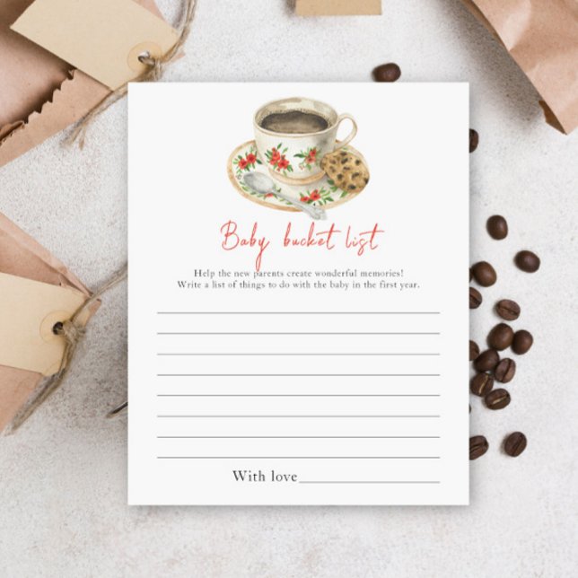 Baby braut Kaffee - Eimerliste (Von Creator hochgeladen)