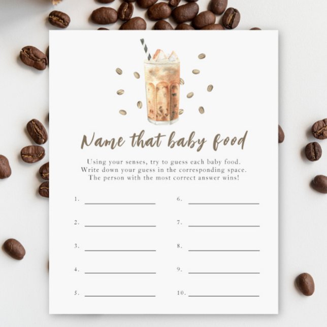 Baby braut Kaffee - Name das Babynahrung (Von Creator hochgeladen)