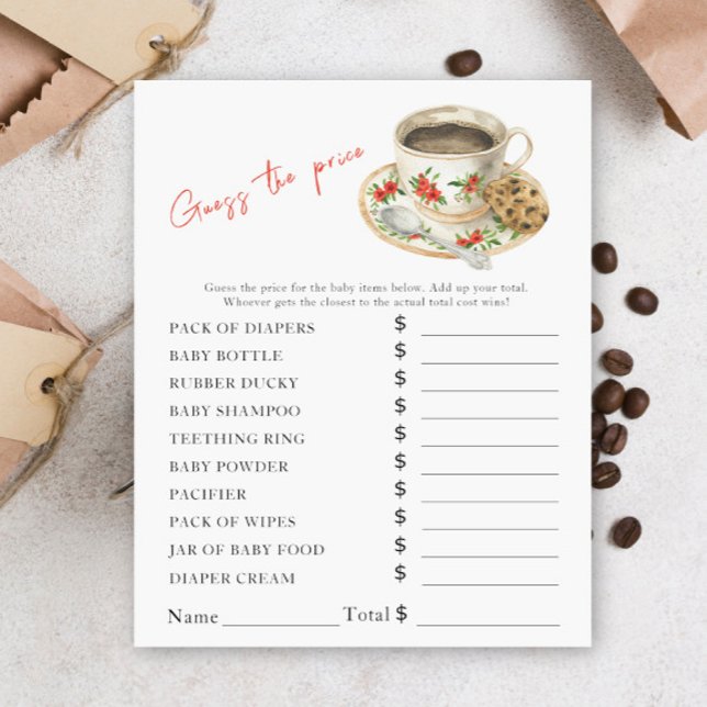 Baby braut Kaffee - Price Guess Game (Von Creator hochgeladen)