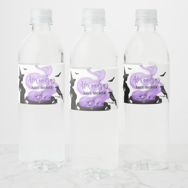 Baby braut Lila HexenBaby-Dusche (Flaschen)