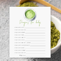 Baby braut Matcha-Gebete für das Baby
