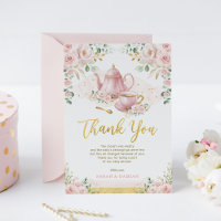 Baby braut Pink Floral Baby Dusche Tee Party