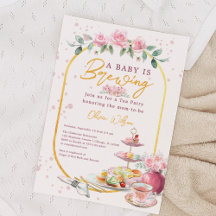 Baby braut Pink Floral Tee Party Baby Dusche