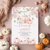 Baby braut Pink Floral Tee Party Babydusche