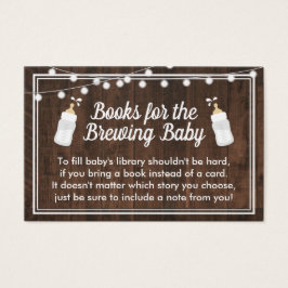 Baby braut rustikale Bücher für Baby