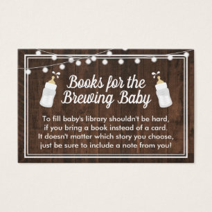 Baby braut rustikale Bücher für Baby