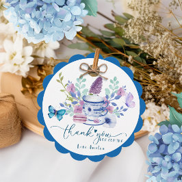 Baby Braut Tee Party Babydusche Danke Geschenkanhänger