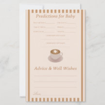Baby Brewing Baby Shower Beratung & Vorhersage Spi