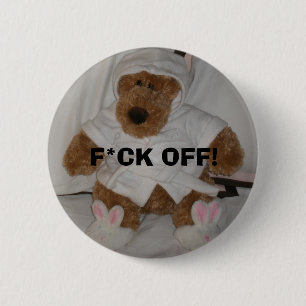Baby Bridgets F*CK WEG vom Knopf Button