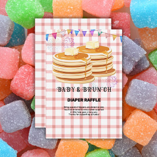 Baby & Brunch-Babydusche Begleitkarte