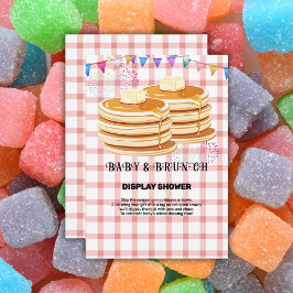 Baby & Brunch-Babydusche Begleitkarte