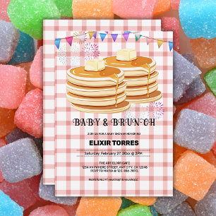 Baby & Brunch-Babydusche Einladung