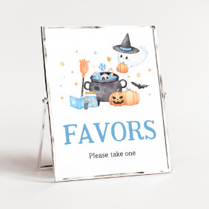 Baby brütet Blue Halloween Baby Duwer Favoriten Poster