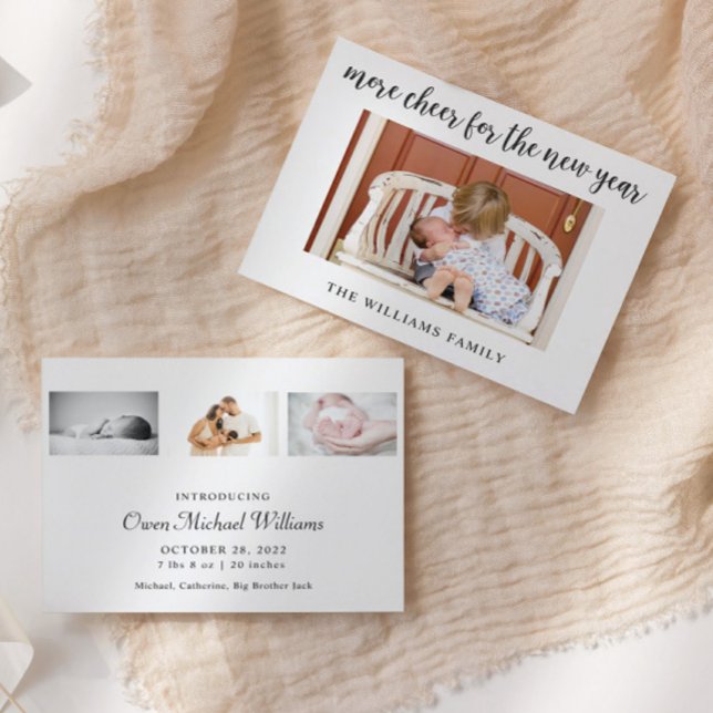 Baby Budget Geburtskarte für Neujahr (Von Creator hochgeladen)