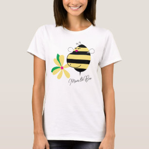 Baby Bump Gelbe Blumen Mom to Bee T-Shirt