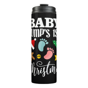 Baby Bumps Erste Weihnachtsmütterschaft Thermosbecher