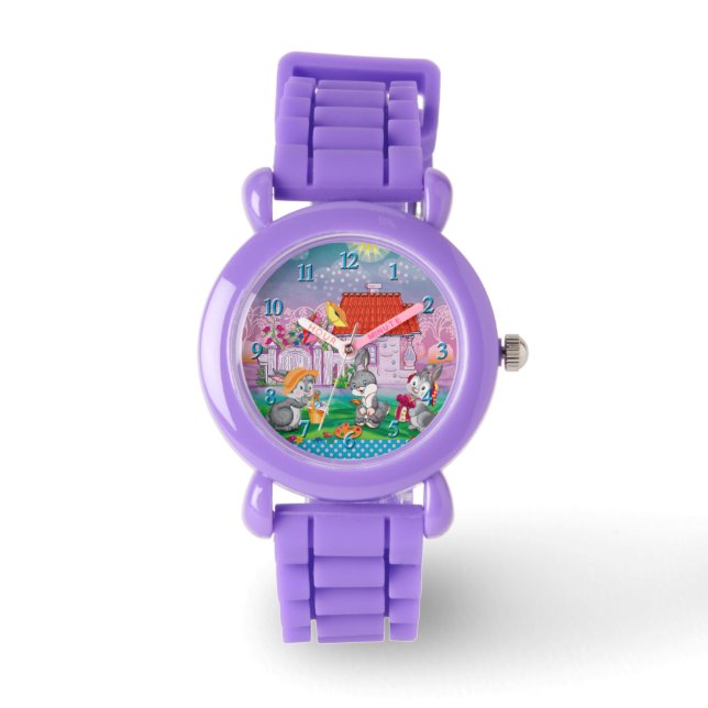 Baby Bunny Armbanduhr (Vorderseite)
