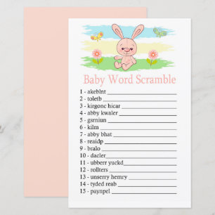 Baby Bunny Baby Wortspiel