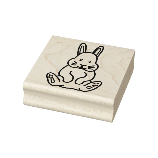 Baby Bunny Gummistempel (Stempel)