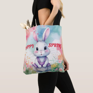 Baby Bunny im Frühjahr Tasche
