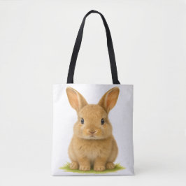 Baby Bunny im Gras Tasche