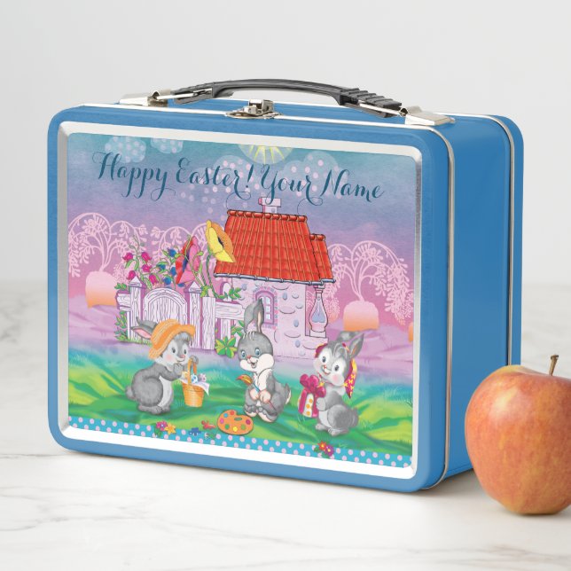 Baby Bunny Metall Brotdose (Beispiel)