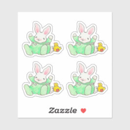 Baby Bunny mit Kick Sticker