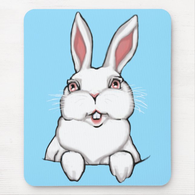 Baby Bunny Mousepad Festliche Sonnendekoration (Vorne)
