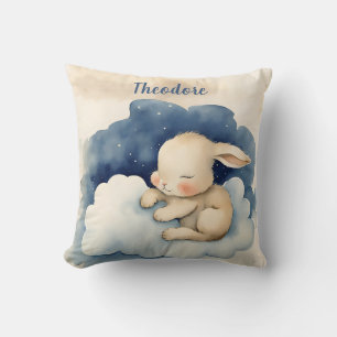 Baby Bunny Rabbit Boys Personalisiert Kissen