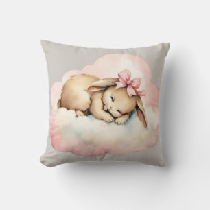 Baby Bunny Rabbit Girls Kinderzimmer Kissen