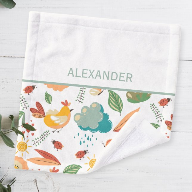 Baby burp cloth farm, shoulder cloth waschlappen (Von Creator hochgeladen)