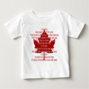 Baby Canada Anthem Shirt Souvenir Canada T-Shirt