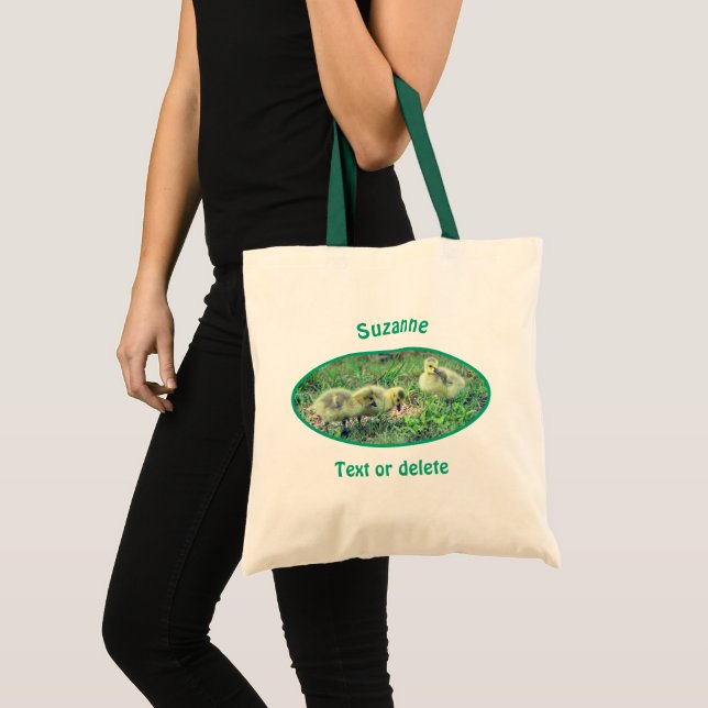Baby Canada Gese Nature Personalisiert Tragetasche (Vorderseite (Produkt))