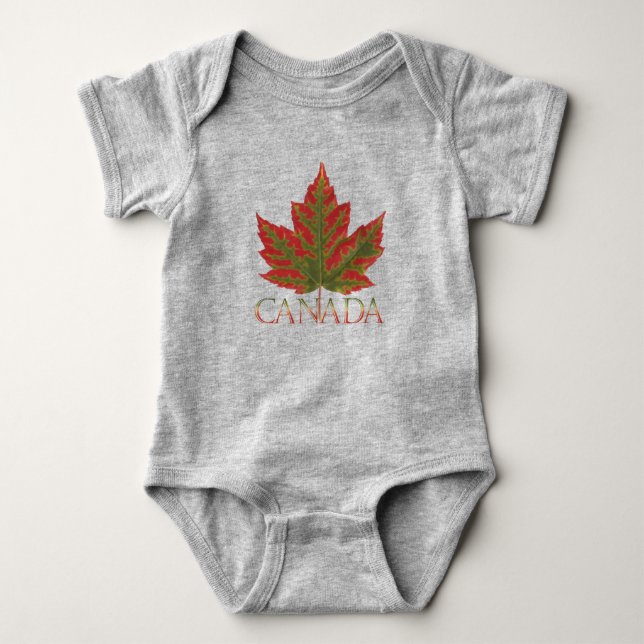 Baby Canada One-Piece Canada Bodysuit Baby Strampler (Vorderseite)