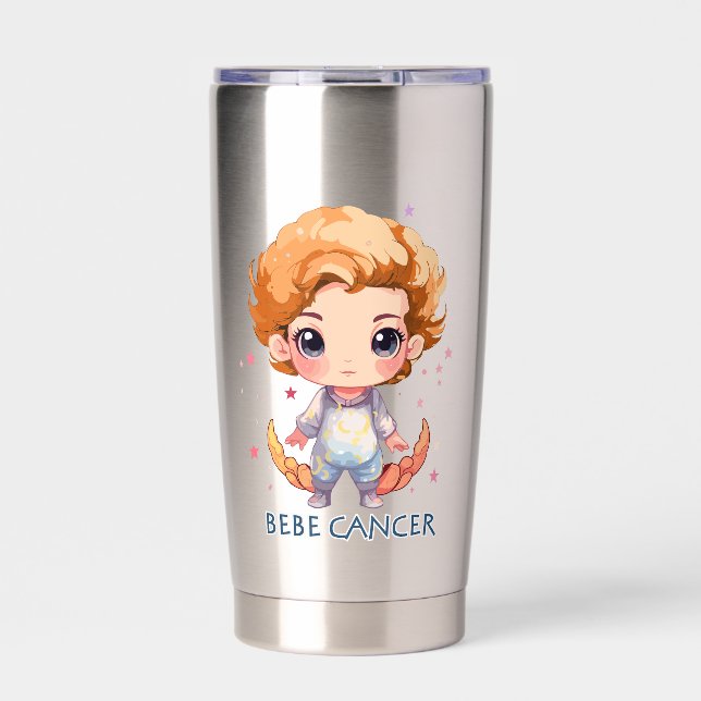 Baby Cancer 4 Thermobecher (Vorderseite)