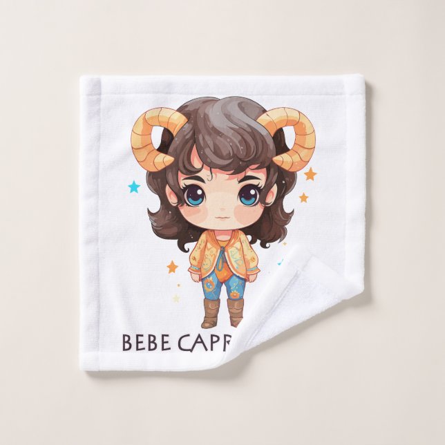 Baby Capricorne 2 Waschlappen (Waschlappen)